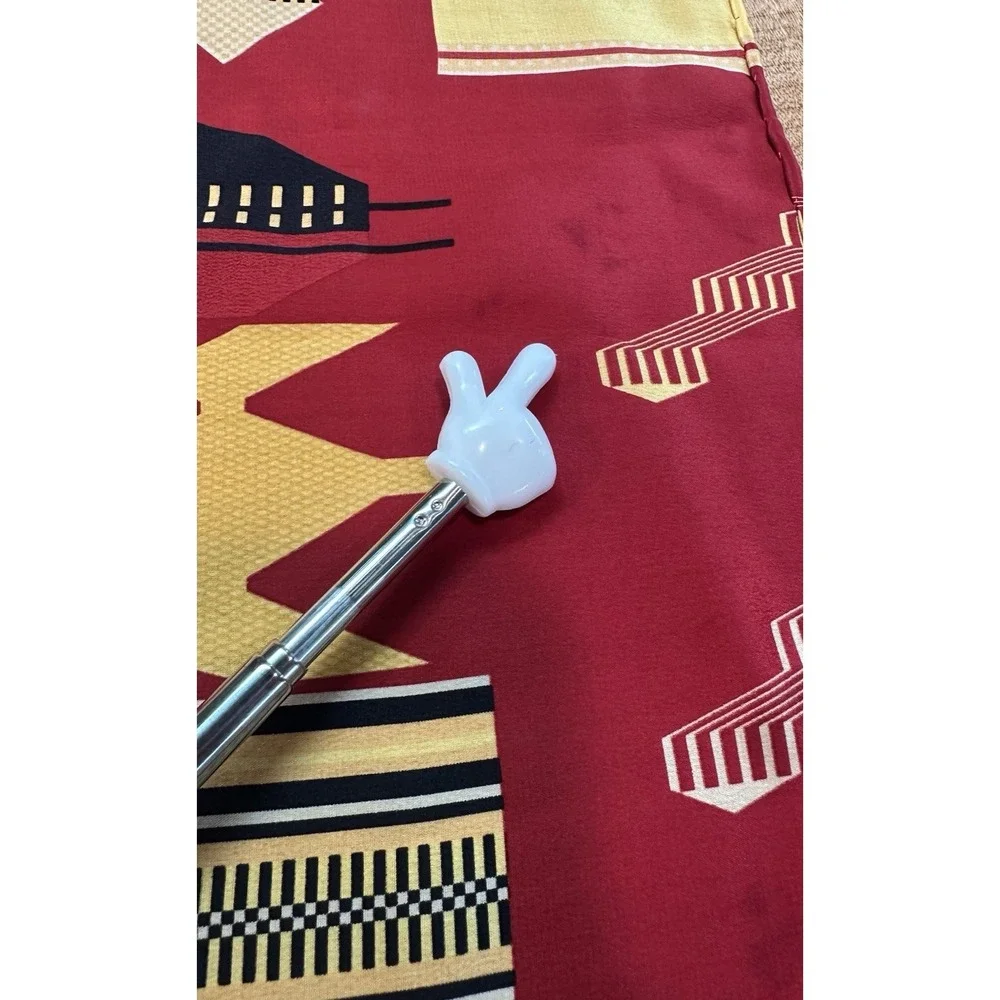 The‎ British Museum 100% Silk Scarf Red and Yellow 33
